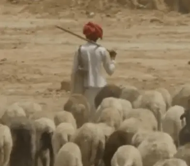 Kaldi the goat herder who is credited with being the first person to discover coffee with the help of his Goats