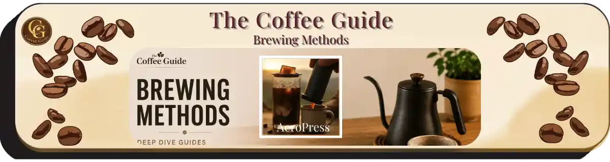 he AeroPress coffee brewing method