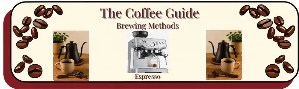 The Espresso Machine used for The Espresso Brewing Method