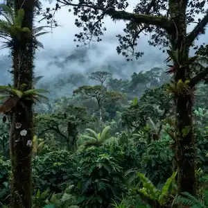 cloud forest of the Honduras