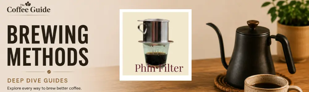 The Phin Filter coffee brewing method from Vietnam
