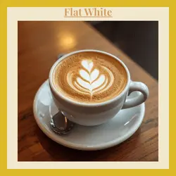 Born from a fierce 1980s rivalry between Australia and New Zealand, the Flat White represents the modern rebellion against 'big foam.' It was created for the purist—those who demanded the strength of an espresso but the liquid-silk texture of perfectly steamed milk