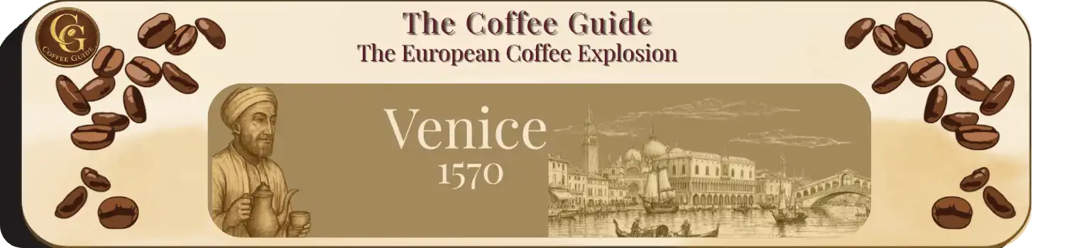 In 1570, through the bustling, salt-stained docks of the Venetian Republic, the first beans arrived—not as a beverage, but as a botanical curiosity. The Venice coffee culture had begun