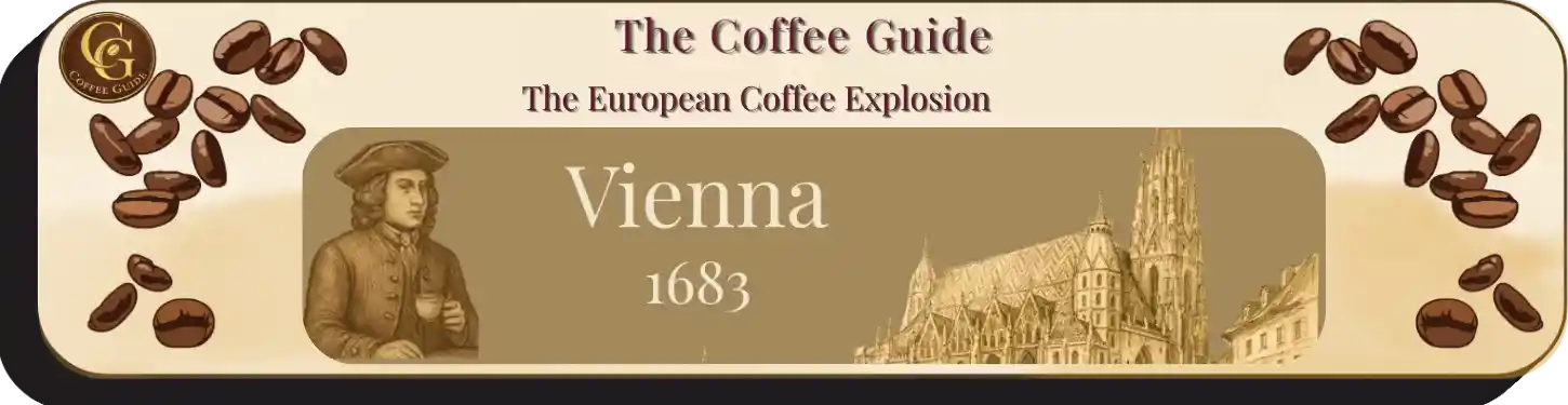The story of Vienna Coffee is one of war, luck, and eventual refinement. In 1683, the Ottoman Empire laid siege to the city, only to be repelled in a historic victory. Legend tells us that the fleeing troops left behind hundreds of sacks of mysterious green beans. While the soldiers thought they were camel feed, a savvy Pole named Jerzy Kulczycki recognized their true value. He opened “The Blue Bottle,” Vienna’s first coffee house