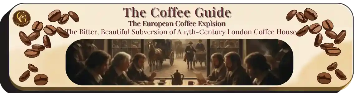 A 17th Century London coffee house set in the dank smokey streets of the Capital