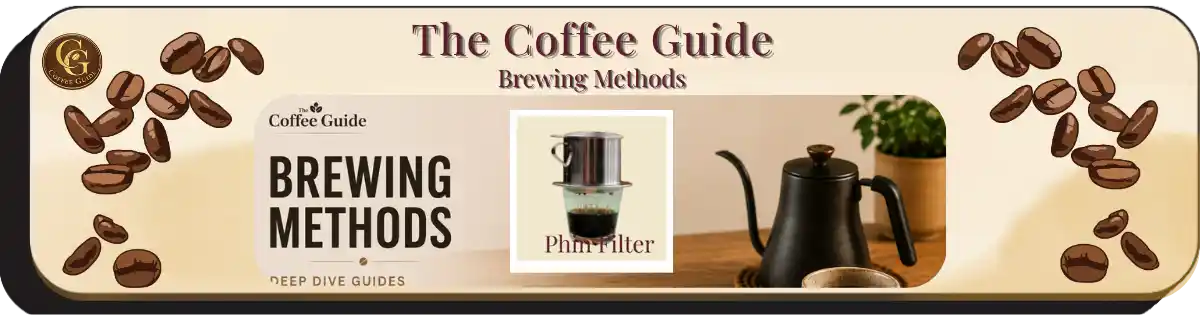 Brewing Methods Header - Phin Filter