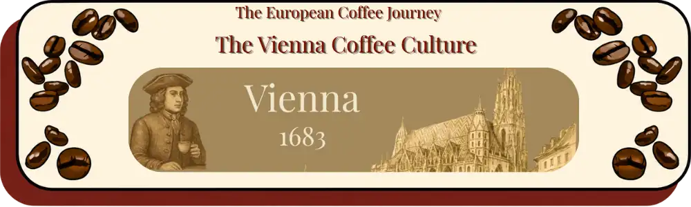 The story of Vienna Coffee is one of war, luck, and eventual refinement. In 1683, the Ottoman Empire laid siege to the city, only to be repelled in a historic victory. Legend tells us that the fleeing troops left behind hundreds of sacks of mysterious green beans. While the soldiers thought they were camel feed, a savvy Pole named Jerzy Kulczycki recognized their true value. He opened “The Blue Bottle,” Vienna’s first coffee house