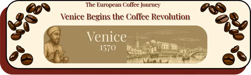 In 1570, through the bustling, salt-stained docks of the Venetian Republic, the first beans arrived—not as a beverage, but as a botanical curiosity. The Venice coffee culture had begun