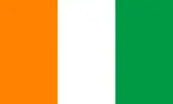 Ivory Coast national flag