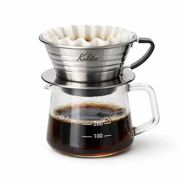The Kalita Wave coffee brewing methos